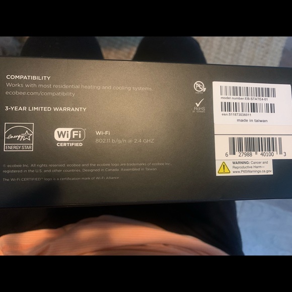 SOLD- EcoBee 4 with room sensor - Picture 7 of 7
